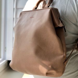 Matt & Nat Muted Pink Vegan Leather Backpack